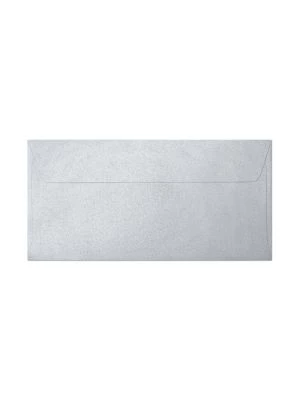 Galeria Papieru obálky DL Pearl stříbrná 120g, 10ks