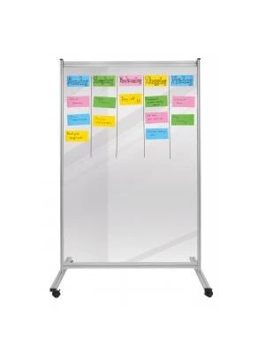 Predeľovacia tabuľa ECONOMY 180x120cm transparentná
