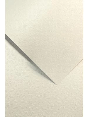 Galeria Papieru ozdobný papír Ornament bílá 230g, 20ks