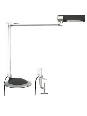 Lampa stolná MAUL Office strieborná/čierna
