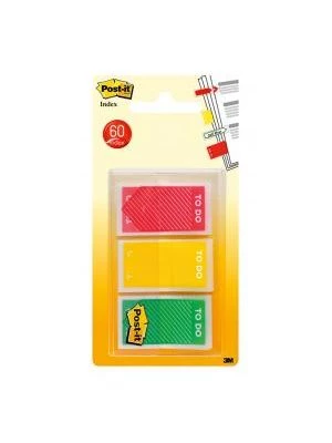 Záložky Post-it Index To Do 24x43mm, 3x20l
