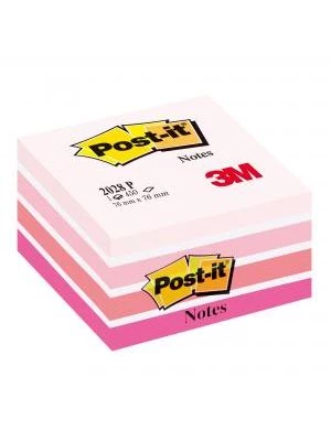Bloček kocka Post-it 76x76 ružová
