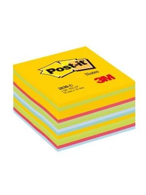 Bloček kocka Post-it 76x76 mix farieb
