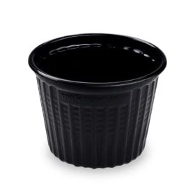 Miska (PP) Reware Snack vratná čierna Ø115mm 520ml [25 ks]