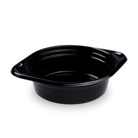 Miska (PP) Reware Brunch vratná čierna Ø156 x 45 mm 500ml 12 ks