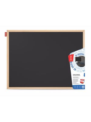 Křídová tabule v dřevěném rámu MEMOBE 60x40cm, 1ks