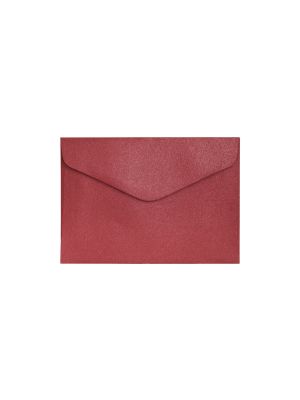 Galeria Papieru obálky C6 Pearl červená K 150g, 10ks