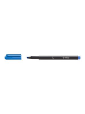 Popisovač OHP MEMOBE, klínový hrot 1-3 mm, modrý, 10ks