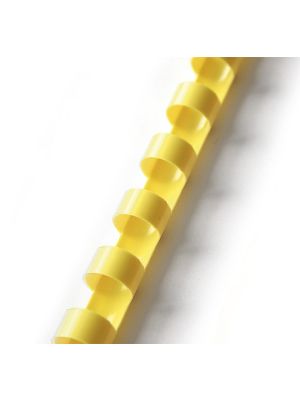 plastový hřbet 10mm žlutá 100ks