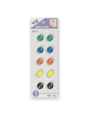 sada magnetů WF mix průměr 15 mm, 10ks