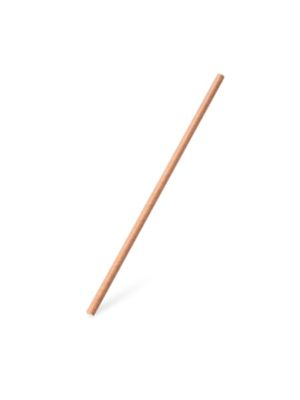 Slamka papierová kraft `JUMBO` Ø8mm x 28cm [100 ks]