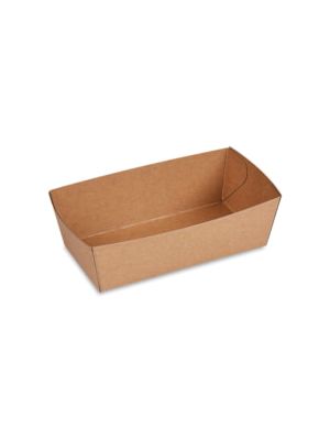 Papierová miska (FSC Mix) nepremastiteľná kraft 135 x 70 x 45 mm 300ml [250 ks]