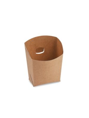 Kapsa na hranolky (PAP) nepremastiteľná kraft `100g` [50 ks]