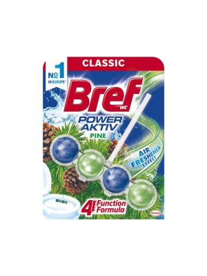 Bref WC Power Aktiv 50g Borovice