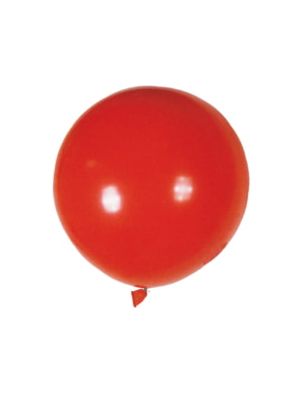 Nafukovací obrí balón červený Ø70cm `XXXL` [25 ks]
