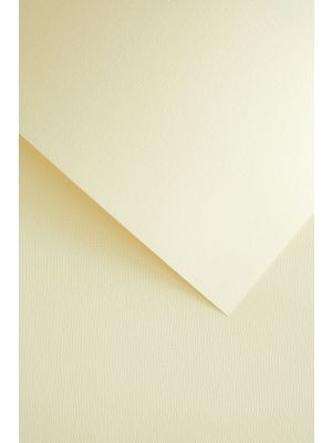 Galeria Papieru ozdobný papír Len ivory 230g, 20ks