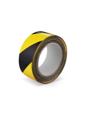 Lepiaca páska s tkaninou žlto/čierna 50mm x 33m [1 ks]