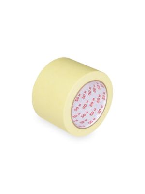 Lepiaca páska krepová, žltá 50mx75mm