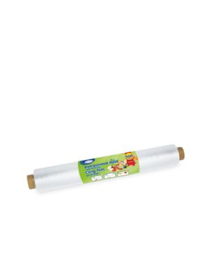 Potravinová fólia (PE) s perforáciou 9µm 44x44cm x 500m jednotlivo balená [1 ks]