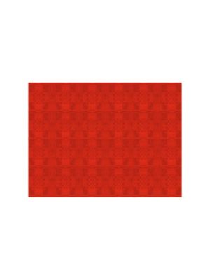 Papierové prestieranie Karo červené 40 x 30 cm [200 ks]