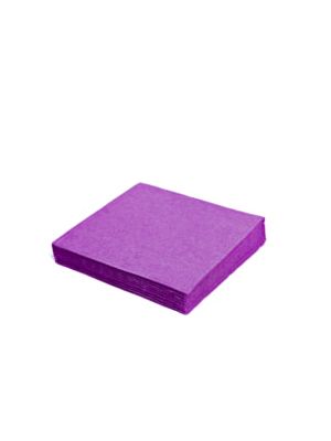 Servítky 3vrst. 33x33 svetlofialové 20ks