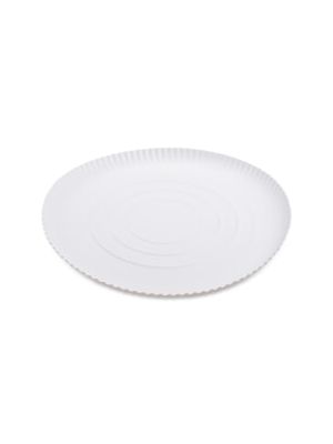 Papierový tanier hlboký biely Ø32cm [50 ks]