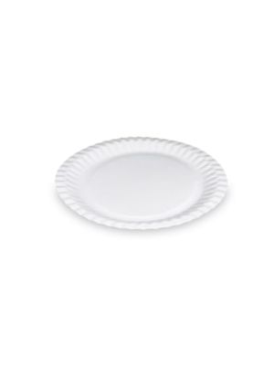 Papierový tanier biely Ø23cm RECY [100 ks]