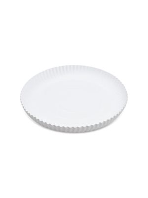 Papierový tanier hlboký biely Ø26cm RECY [50 ks]