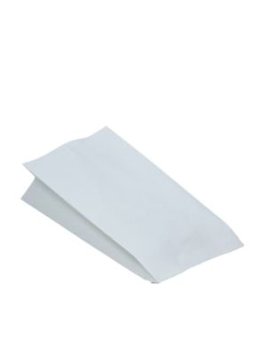 Papierové vrecko 2vrstvé nepremastiteľné biele 15+8 x 30 cm `Maxi` [100 ks]