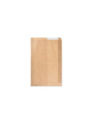 Papierové vrecko s okienkom 12cm 22+5 x 34 cm [1000 ks]