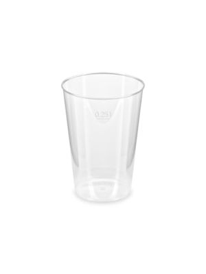 Pohár kryštál (PS) Ø76mm 0,25L [50 ks]