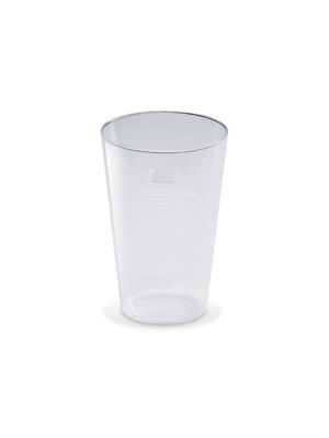 Poháre plastové kryštál 400 ml priehľadné (50 ks)