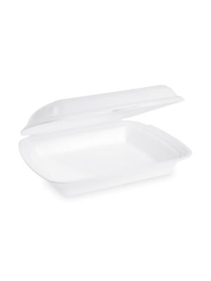 Menu box (XPS) nedelený biely 241 x 207 x 69 mm [125 ks]
