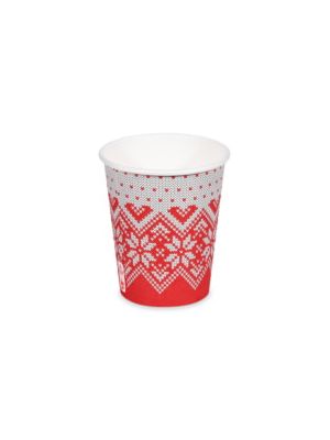 Pohár papierový 280ml Zimné obdobie (50ks)