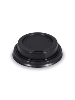 Viečko vypuklé (PS) čierne Ø62mm [50 ks]