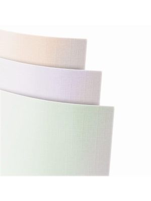 Ozdobný papír Plátno Perleťově zelená 230g, 20ks