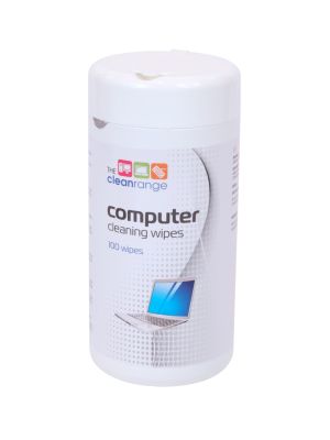 Vlhčené čistící utěrky na obrazovky  LCD/plazma a PC 100ks/dóza 489100