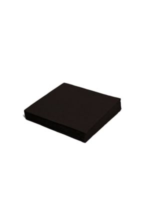 Servítky čierne 33x33 /50ks 2vr.