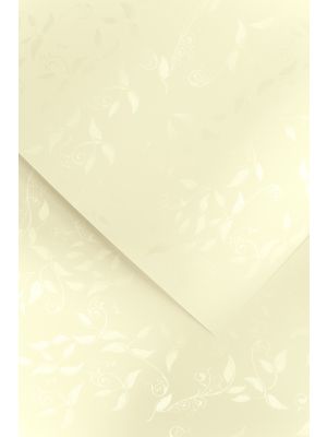 Galeria Papieru ozdobný papír Liana ivory 230g, 20ks