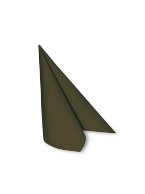 Servítky PREMIUM 40x40cm tmavozelené 50ks