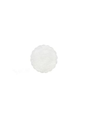 Rozetky PREMIUM O 9cm biela (500ks)