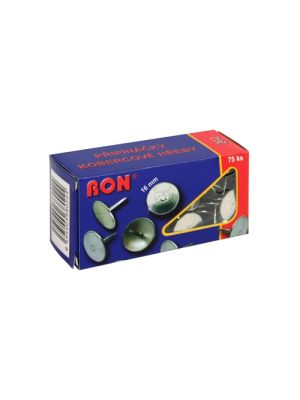 Pripináčiky RON 202, 75ks/bal, 16mm kobercové