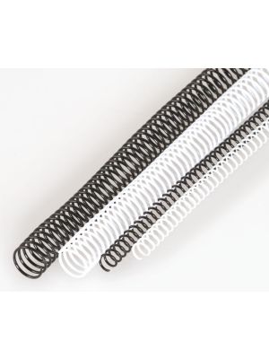 plastová spirála 10mm, černá 4:1 297mm 100ks