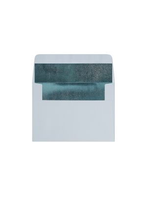Galeria Papieru obálky C6 s metalickým vnitřkem modrá 120g, 10ks