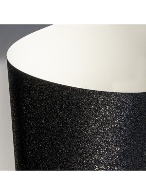 Galeria Papieru třpytivý papír černá 210g, 5ks