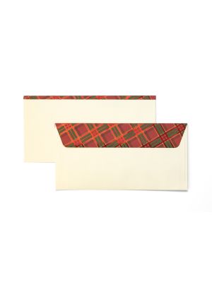 Galeria Papieru obálky DL Káro 120g, 10ks