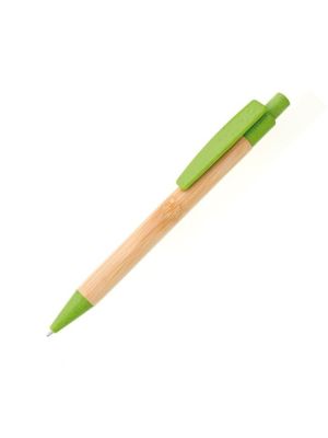 Bamusové pero BORGO STRAW svetlo zelené