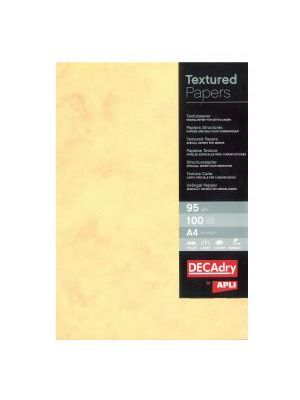 Štrukturovaný papier Mramor zlatá 95g 100 hárkov