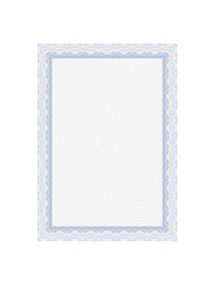 Certifikačný papier APLI A4 modrý 115g 25 hárkov