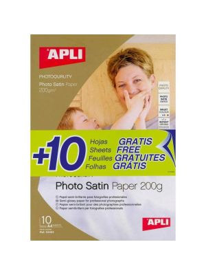 Fotopapier APLI A4 Satin 200g 20 hárkov